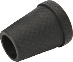 Ossenberg Kapsel mit Stahleinlage für Carbonstöcke 18mm schwarz