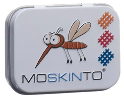 MOSKINTO Pansement contre les piqûres d'insectes boîte en tôle