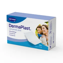 DermaPlast Compress Plus 5x7.5cm