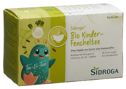Sidroga infusion bio de fenouil pour les enfants enfant