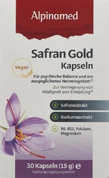 ALPINAMED Safran d'or caps