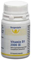 Burgerstein Vitamin D3 Kapsel 2000 IE