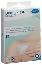 DermaPlast Medical pansement non-tissé 7.2x5cm