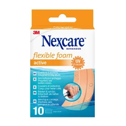 3M Nexcare Pflaster Flexible Foam Active Bands 6x10cm
