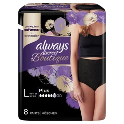 always discreet Boutique incontinence Pants L noir