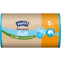 Swirl sacs poubelle parfumé avec poignée 5l Ocean