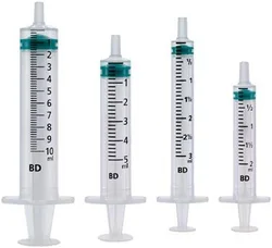 BD Emerald Spritzen 2 ml mit Luer-Ansatz