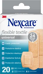 3M Nexcare pansements flexible textile universel 3 tailles assorties