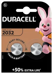 Duracell pile CR2032 3V lithium B2 XL
