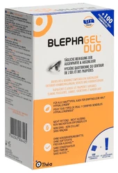 Blephagel duo gel 30g + 100 compresses