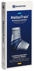 BAUERFEIND MalleoTrain Aktivbandage Grösse 4 links titan