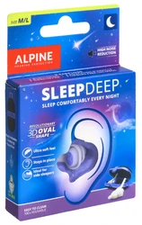 ALPINE bouchons d'oreilles M/L sleepdeep