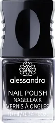 Alessandro International Nagellack ohne Verpackung 77 Midnight Black
