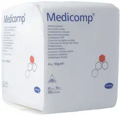 Medicomp 4 fach S30 10x10cm unsteril
