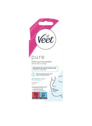 Veet bandes de cire froide visage peaux sensibles
