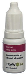 Trawosa Lebensmittelfarbstoff kirschrot