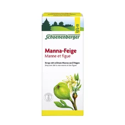 Schoenenberger Manne et figue sirop