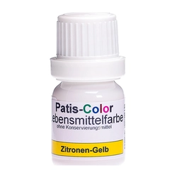 Patis-Color Lebensmittelfarbe zitronengelb