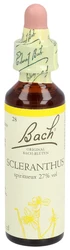 Bach fleurs de original scleranthus numéro 28