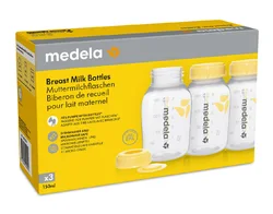 medela biberon 150ml couvercle et empiècement