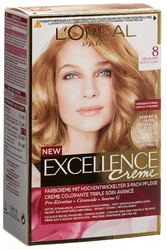 L'ORÉAL PARIS EXCELLENCE crème triple protection 8 blond clair