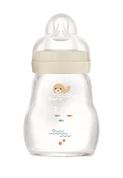 MAM Feel Good biberon en verre 170ml 0+ mois