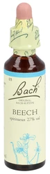 Bach blüten Original Beech Nummer 03