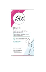 Veet cire froide bande jambe & corps sensitive