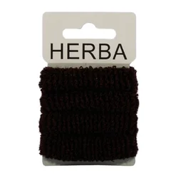 Herba Haarbinder 4 cm frottée schwarz