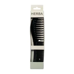 Herba Frisier- Entwirrkamm 19cm Hartgummi schwarz