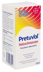Pretuval Halsschmerzen Lösung