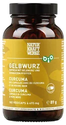 NaturKraftWerke Gelbwurz mit Pfegger Vegicaps à 495mg Bio/kbA