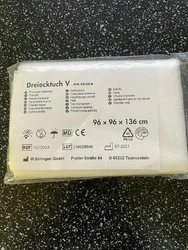 Hartmann Dreiecktuch weiss