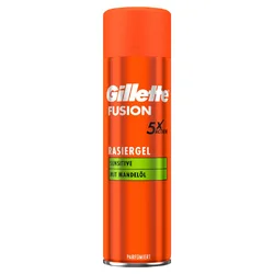 Gillette Fusion5 gel à raser Sensitive