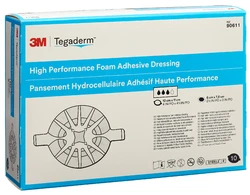 3M HP compresse mousse 6x7.6cm adhésive