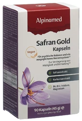 ALPINAMED Safran Gold Kapsel