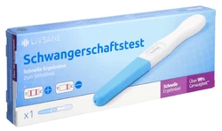 LIVSANE Schwangerschaftstest schnelle Ergebnisse
