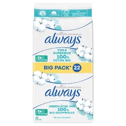 always Ultra Binde Cotton Protection Grösse 1 Normal mit Flügeln BigPack