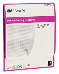 ADAPTIC Wundverband 7.6x7.6cm steril