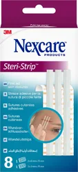 3M Nexcare Steri Strip sutures cutanées adhésives pack blanc 2 tailles mélangées