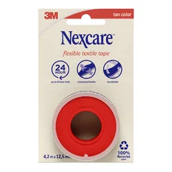 3M Nexcare Flexible ruban textile 4.2mx12.5mm