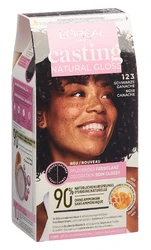 L'ORÉAL PARIS CASTING NATURAL Gloss Coloration 123 Black Ganache
