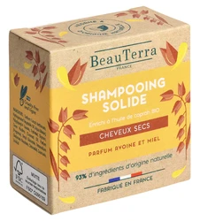 BeauTerra shampooing solide cheveux secs & abimés