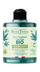 BeauTerra eau micellaire chanvre & aloé vera bio