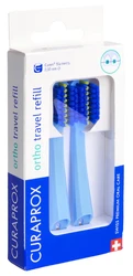 Curaprox CS 5460 Travel Set Ortho refill blau