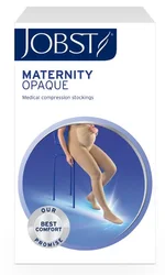 Jobst Maternity Opaque KKL2 AT Strumpfhose Regular II mit Spitze Komfortsohle Komfort-Umstandshosenteil schwarz