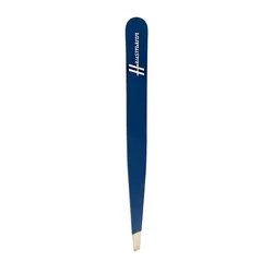 Hausmann pince à épiler biseautée bleu