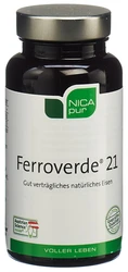 Ferroverde caps 21 mg fer végétal