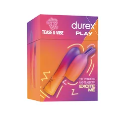 durex Play Tease & Vibe 2in1 Vibrator mit Teaser-Spitze