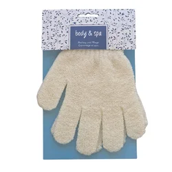 Herba Body & Spa gants exfoliants beige